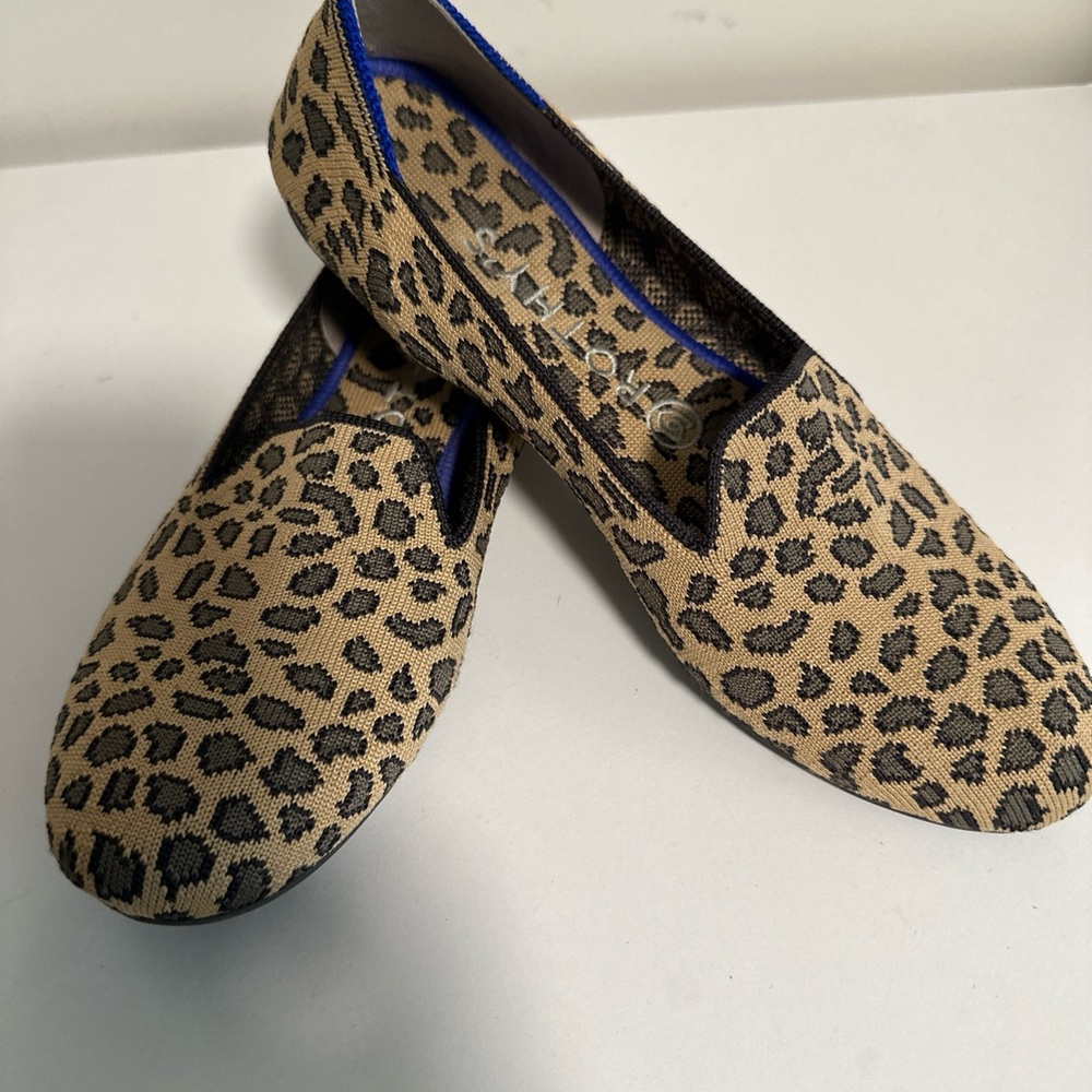 Rothy's Retired Leopard Cheetah Print Ballet Flat… - image 2